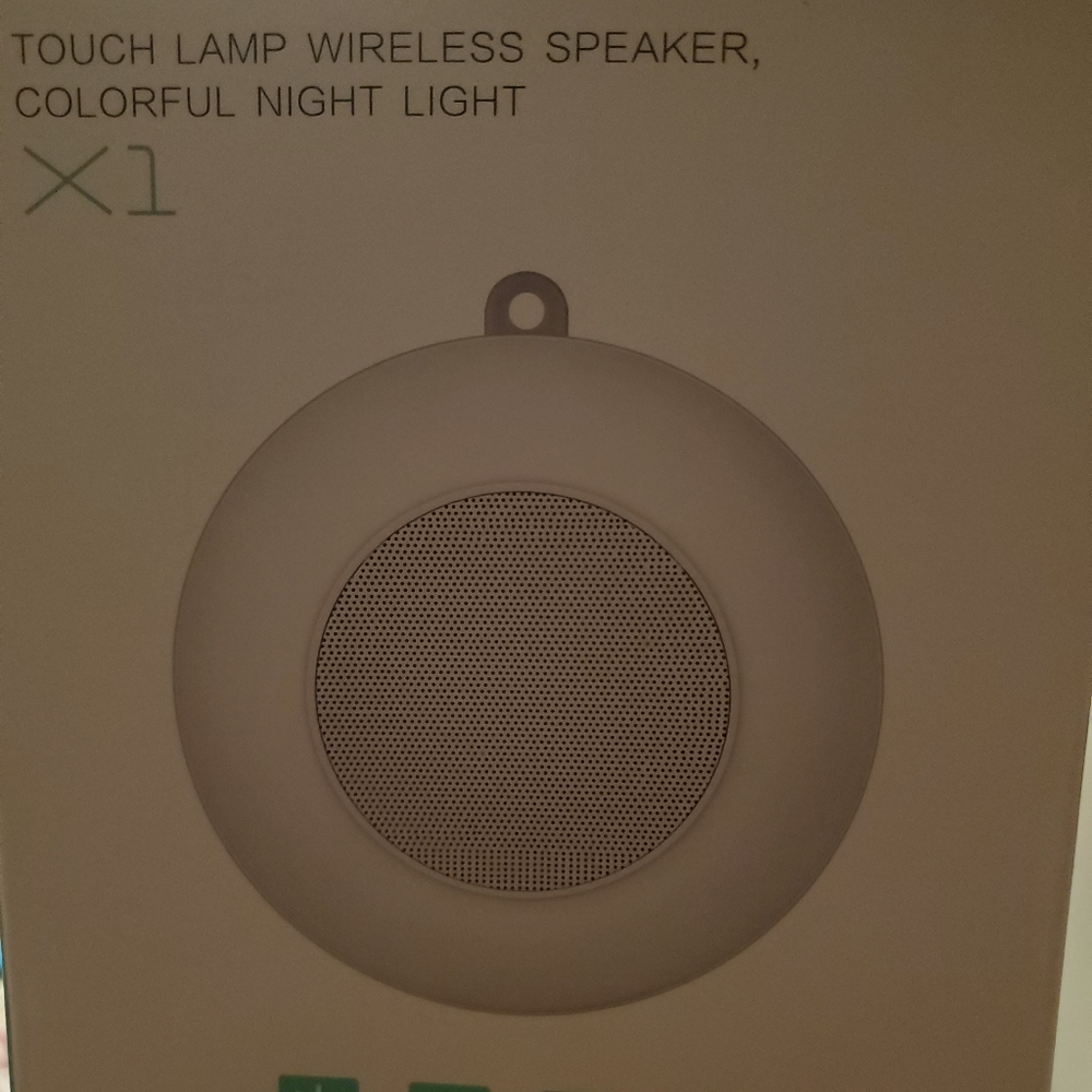 Touch lamp colorful wireless speaker